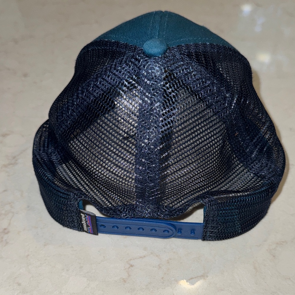 Patagonia Teal and Navy Trucker Hat - Picture 3 of 8